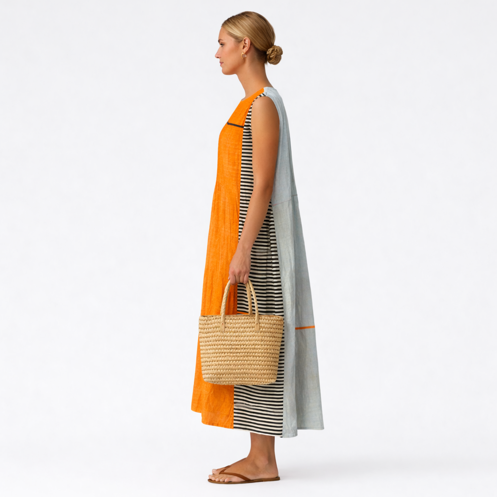 VESTIDO CLARA MIDI FLUIDO