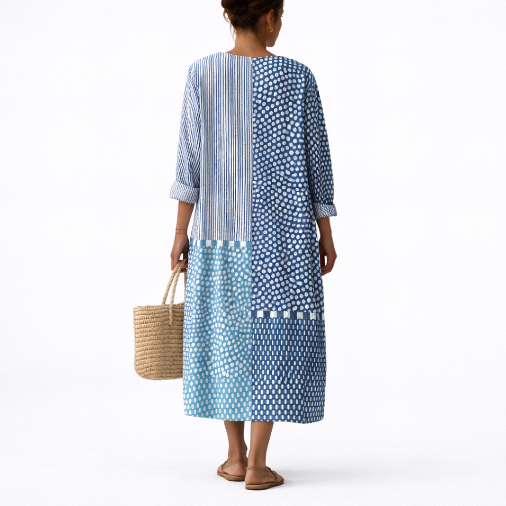 VESTIDO LUNA MIDI FLUIDO