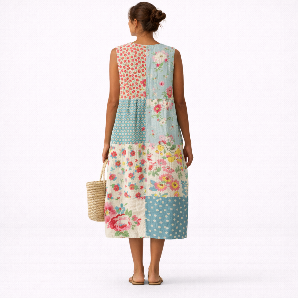 VESTIDO MILLE MIDI FLUIDO