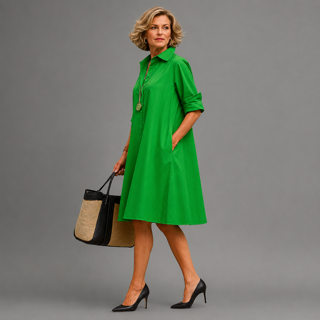 VESTIDO CAMISERO EMERALD