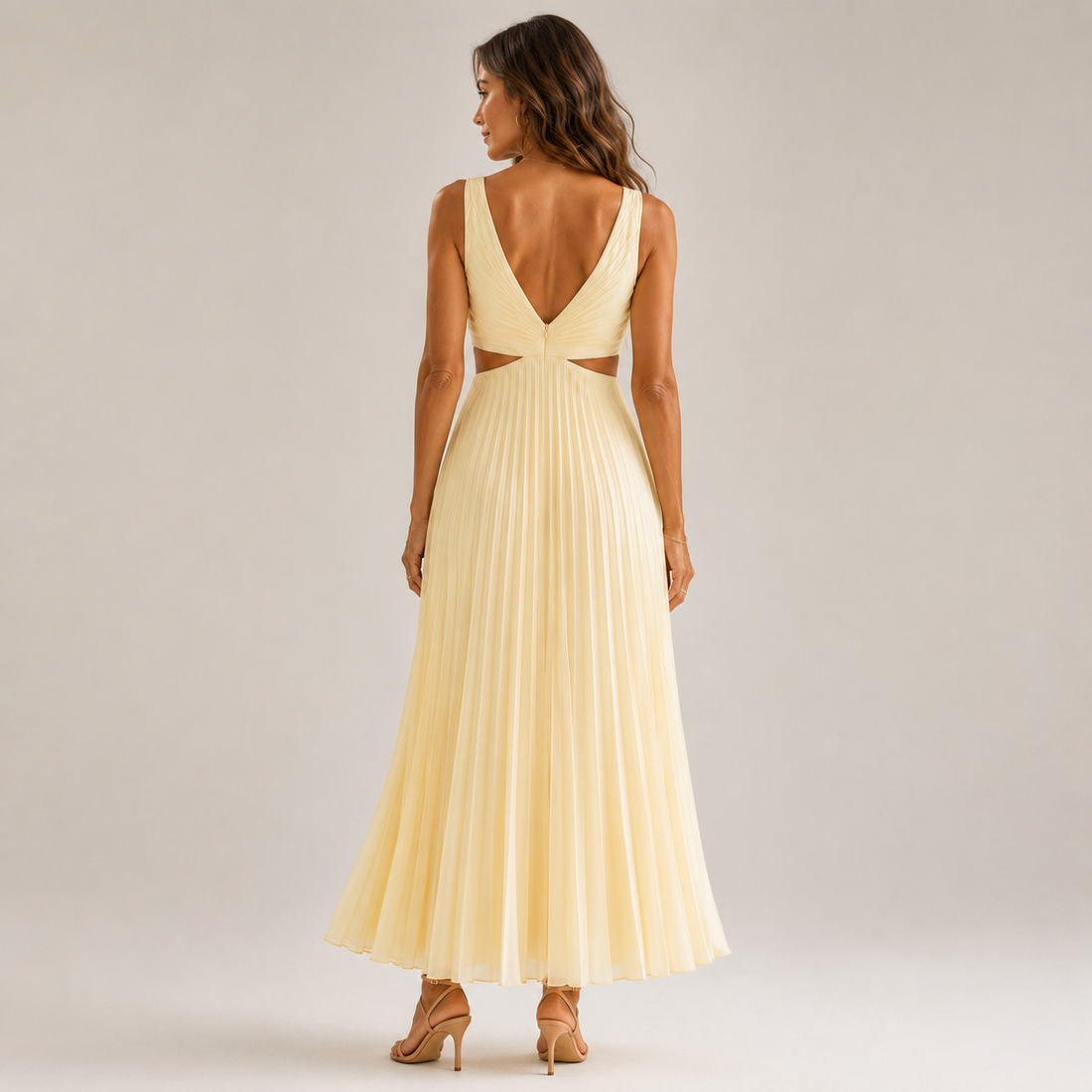 VESTIDO HELEN LARGO FLUIDO