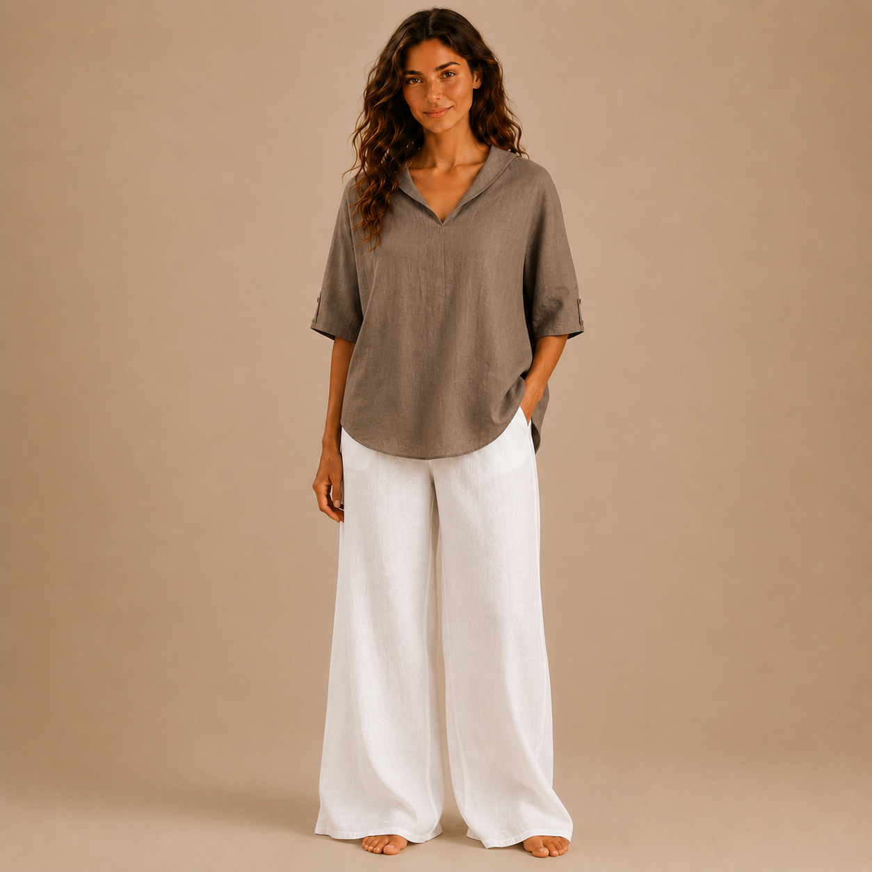 BLUSA LINO