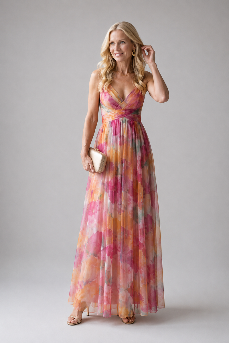 IZEL | VESTIDO LARGO SUNSET