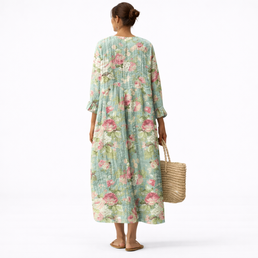 VESTIDO VILMA MIDI FLORAL