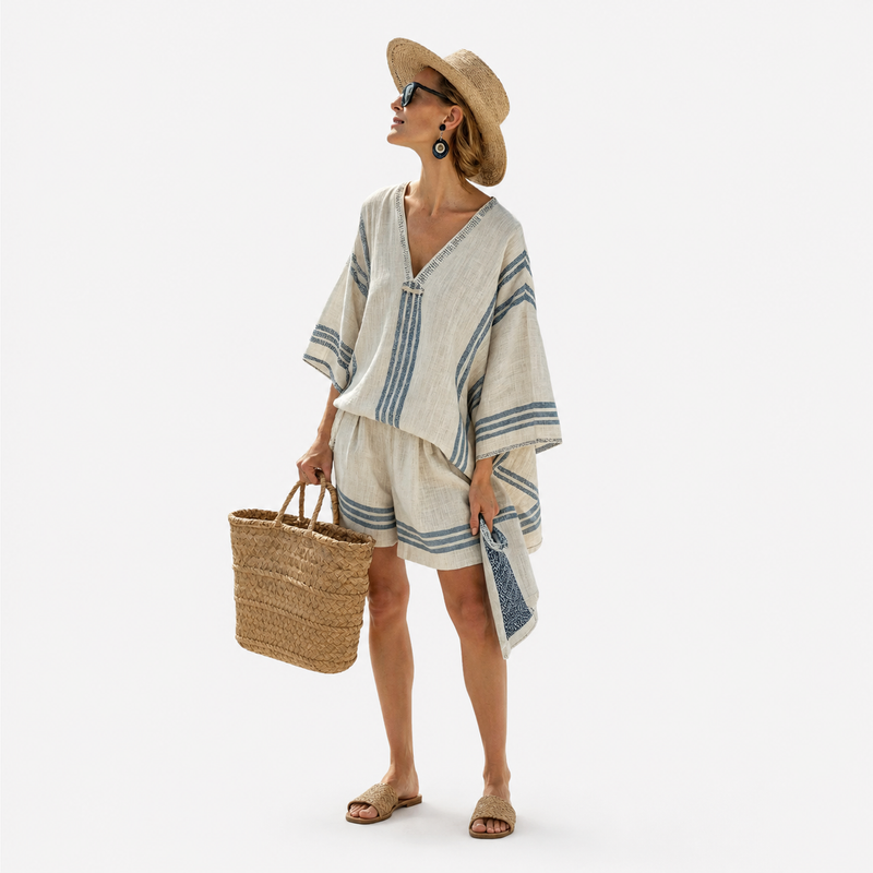 CAFTAN CORTO