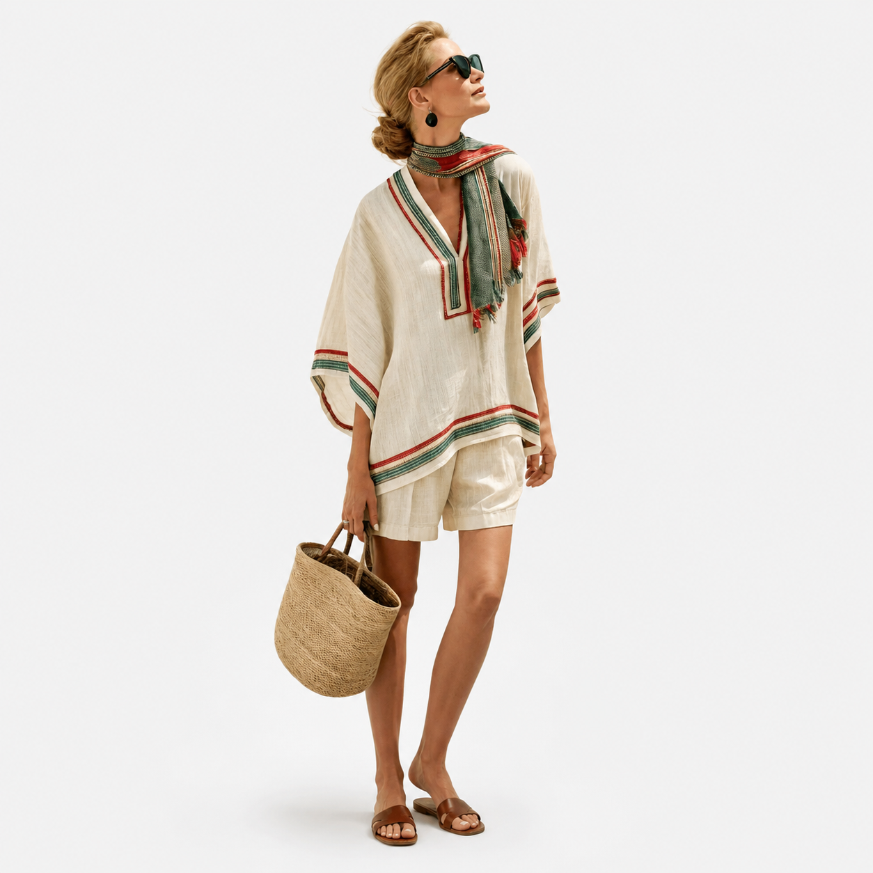 CAFTAN CORTO