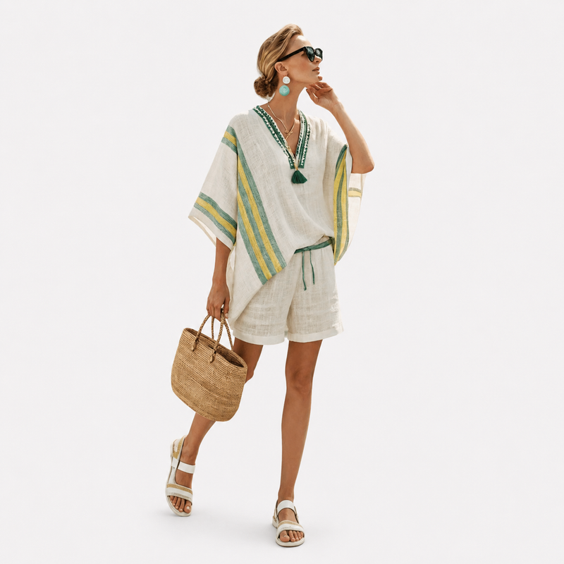 CAFTAN CORTO