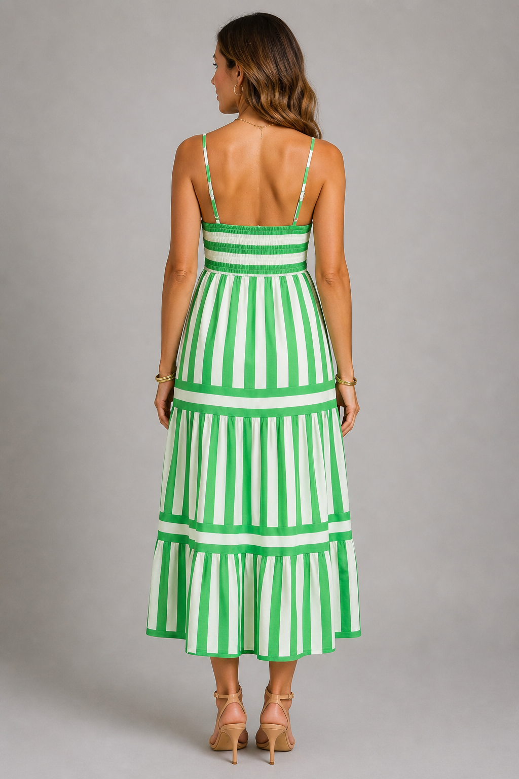 MINT MELODY | VESTIDO MIDI SIN TIRANTES