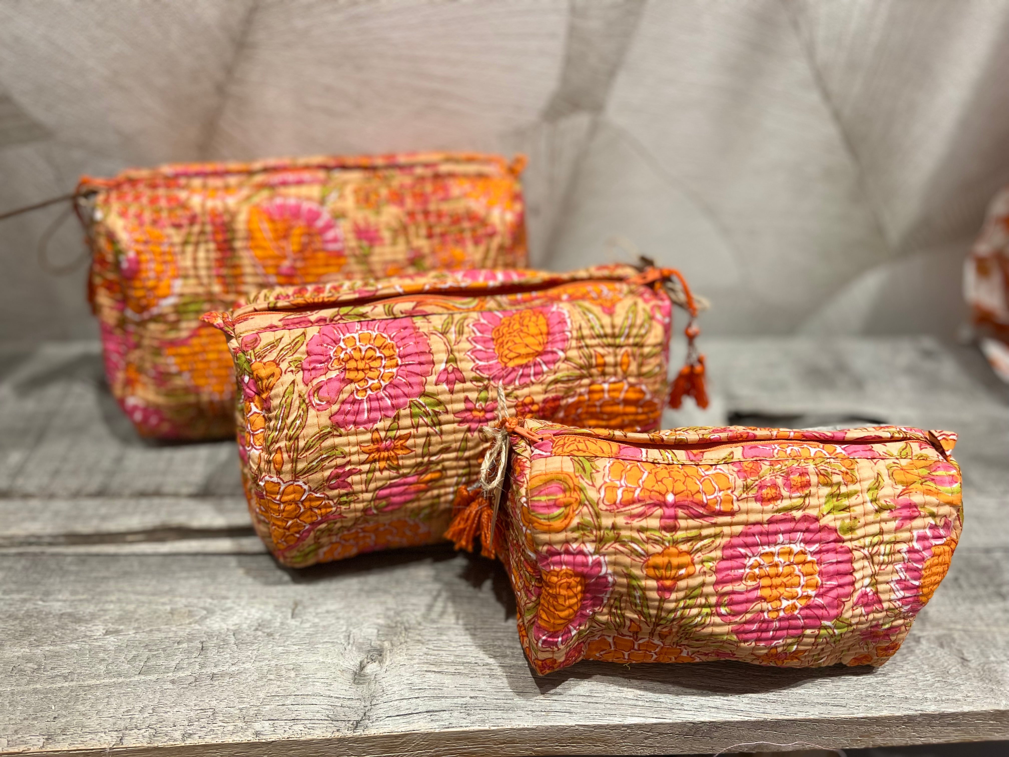LOD of Love- Toilettas Orange Flower Print