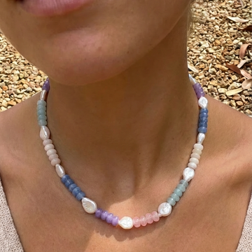 Sérénité™ | Collier de Perles Plaqué Or