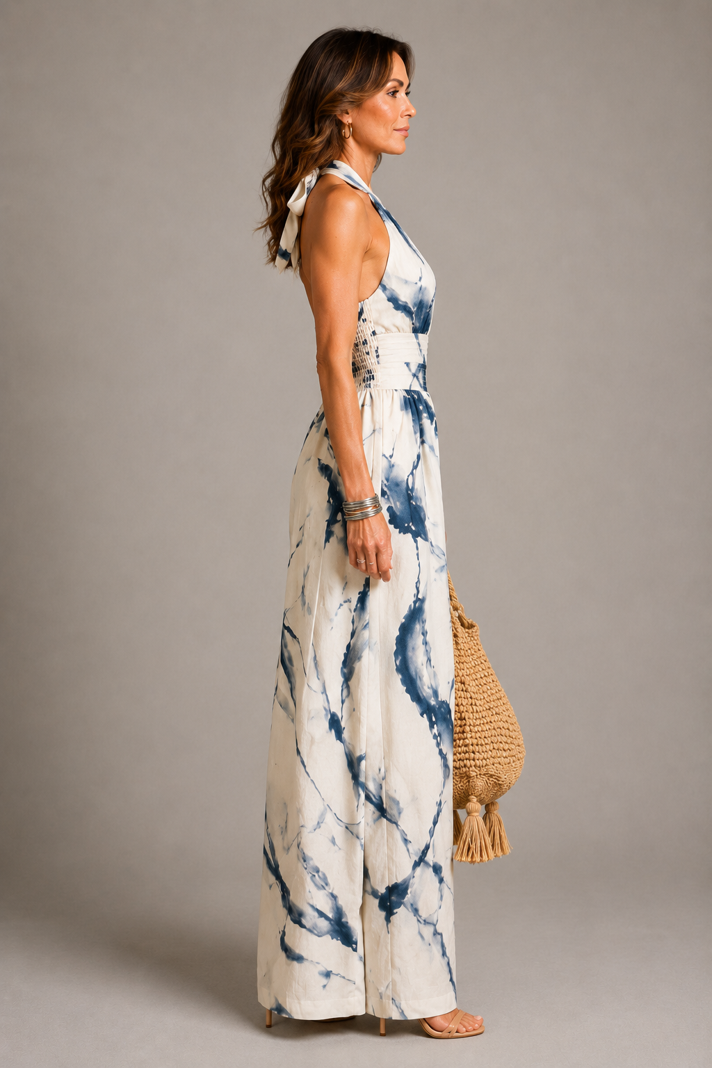 OCEAN INK | MONO ESTAMPADO HALTER