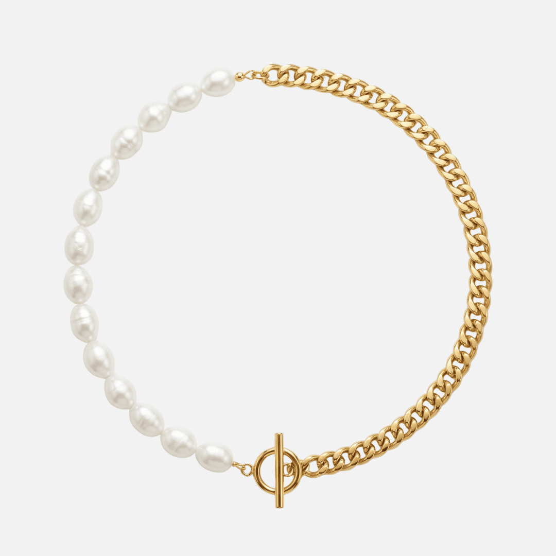 Aurélie™ | Collier Intemporel Plaqué Or