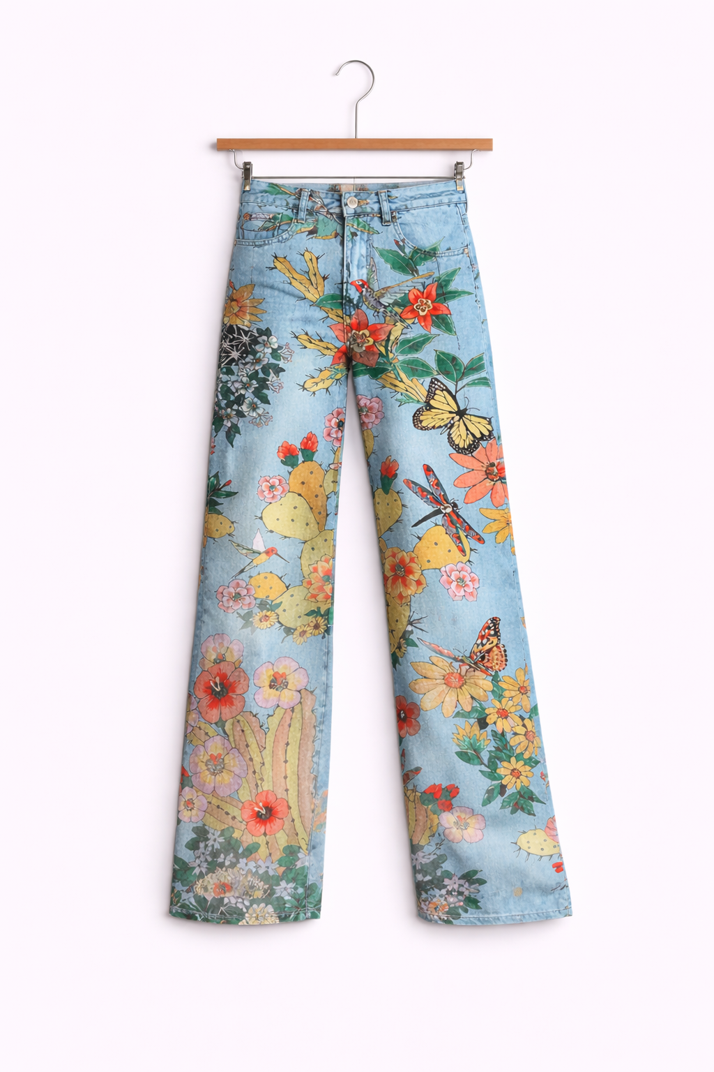PANTALONS À COUPE LARGE
