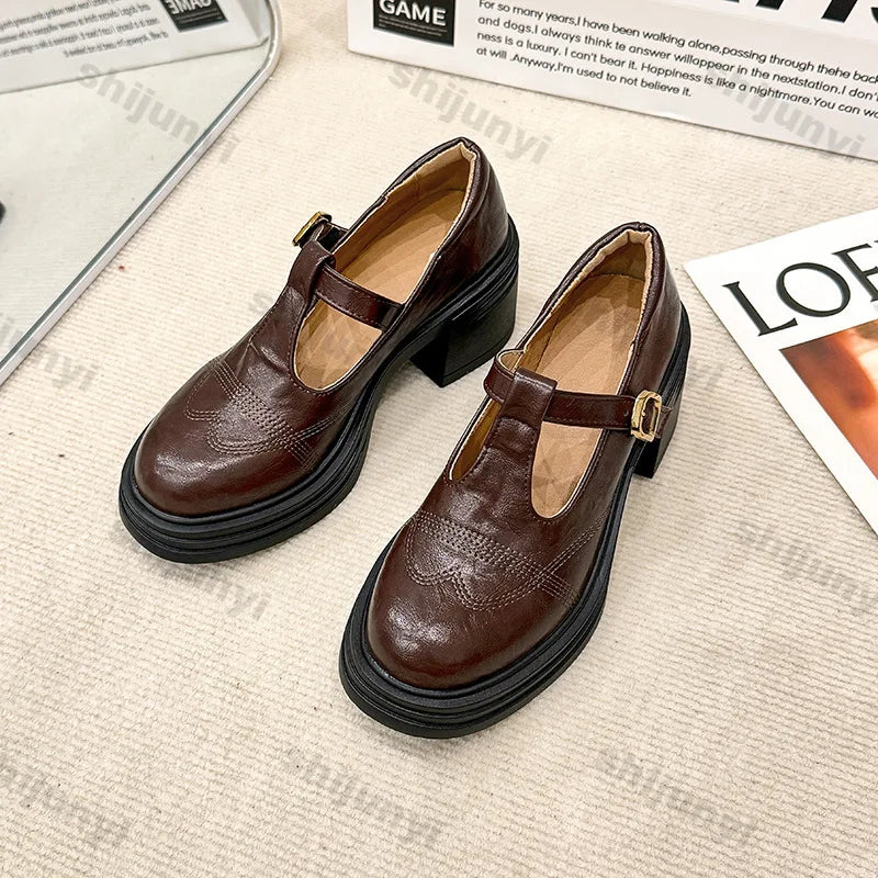Mariela - Elegante zapato de piel