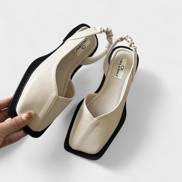 SANDALIAS LAURA DE DISEÑO CUADRADO