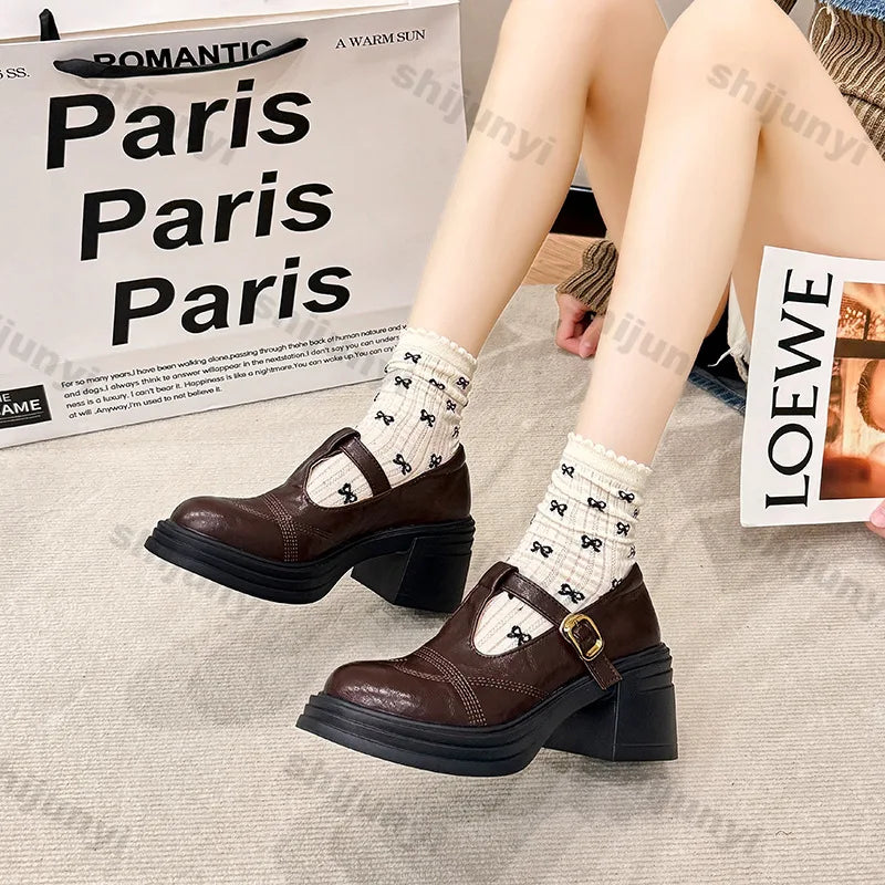 Mariela - Elegante zapato de piel