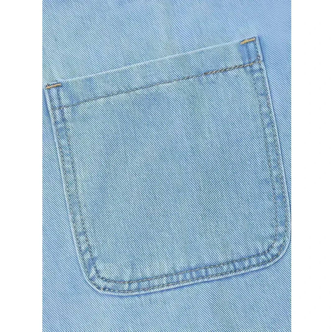 SAYLOR | VESTIDO RELAJADO DE ESTILO DENIM