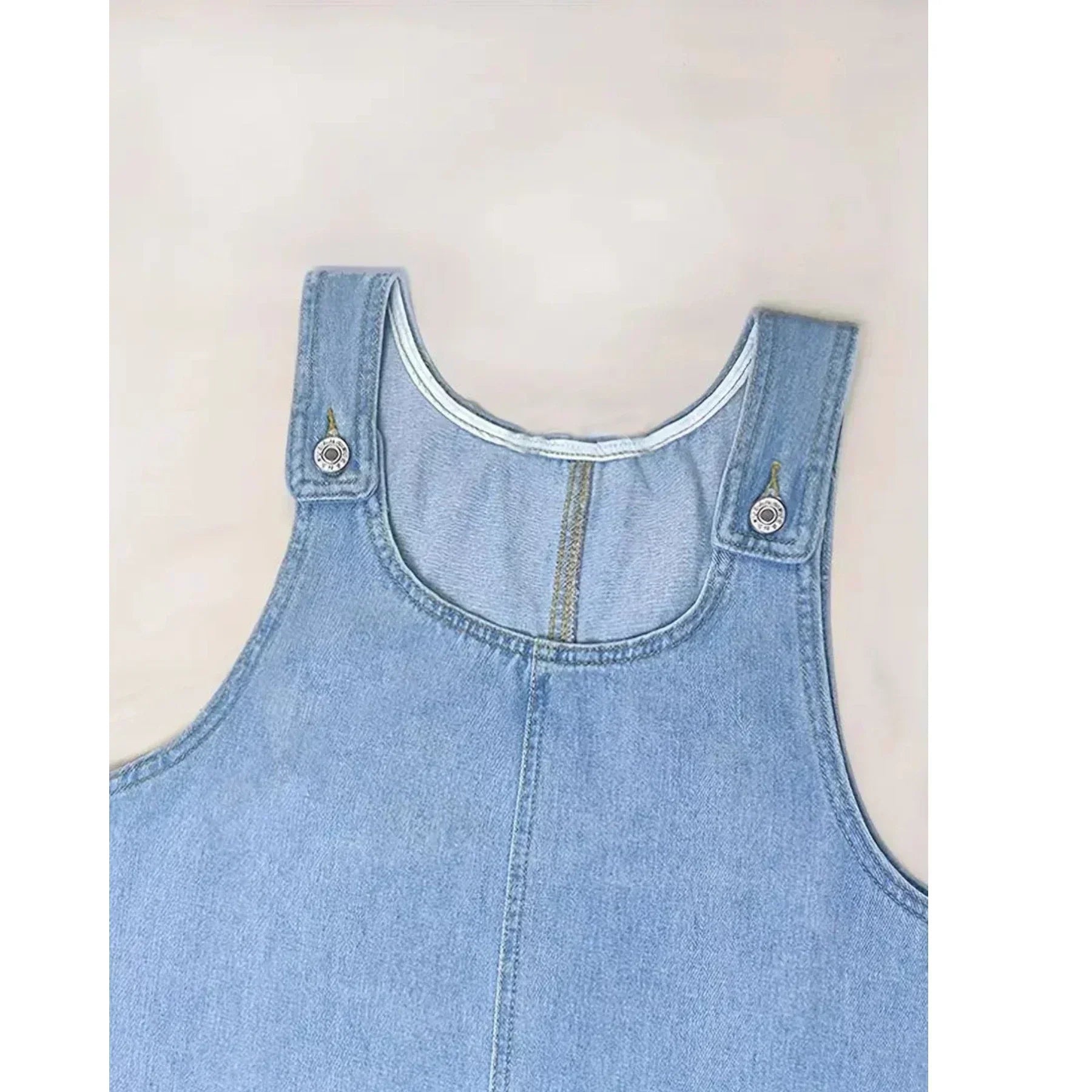SAYLOR | VESTIDO RELAJADO DE ESTILO DENIM