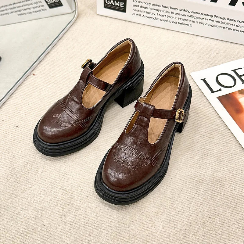 Mariela - Elegante zapato de piel