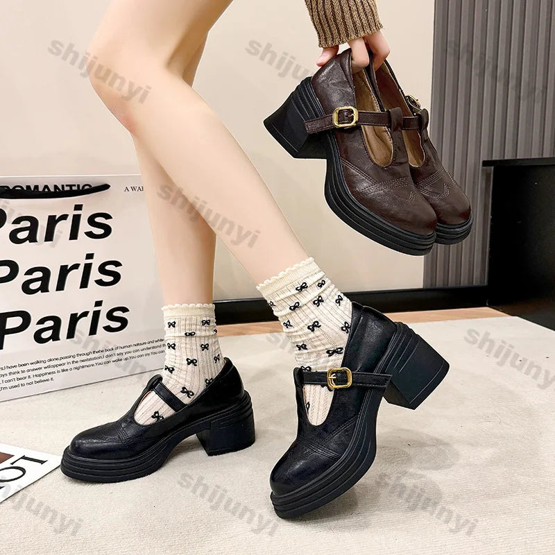 Mariela - Elegante zapato de piel