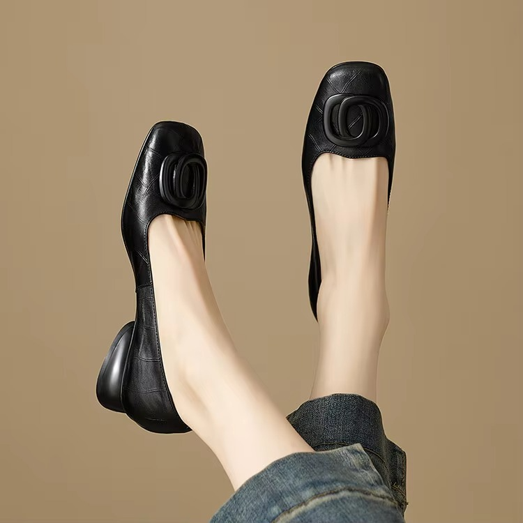 Zapatos Soft Leather Wedge