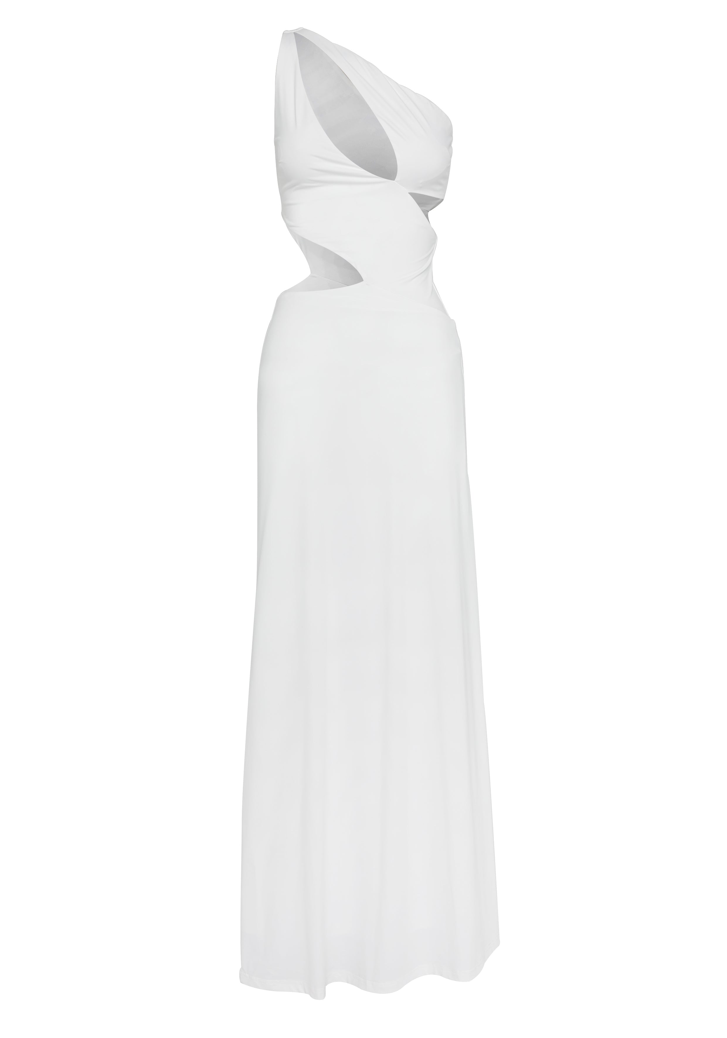 SELENE | VESTIDO MAXI BLANCO