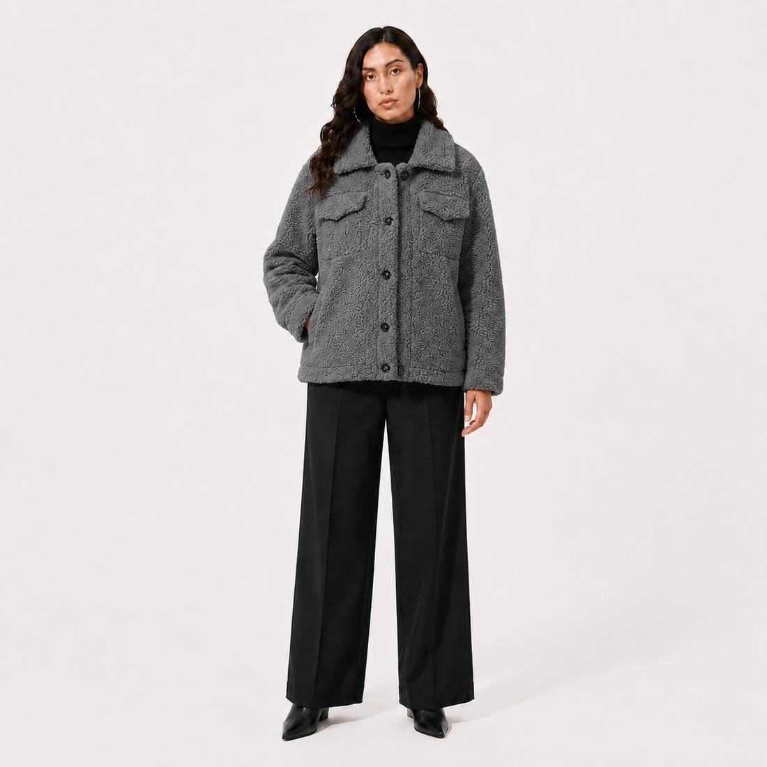 Lucy | Chaqueta de peluche acogedora