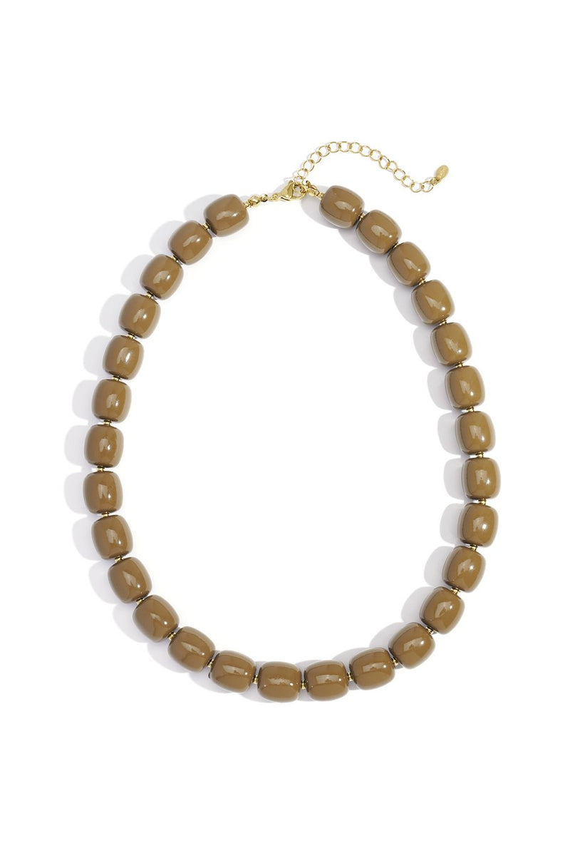 LOD of Love - Acryl Kralenketting Brown