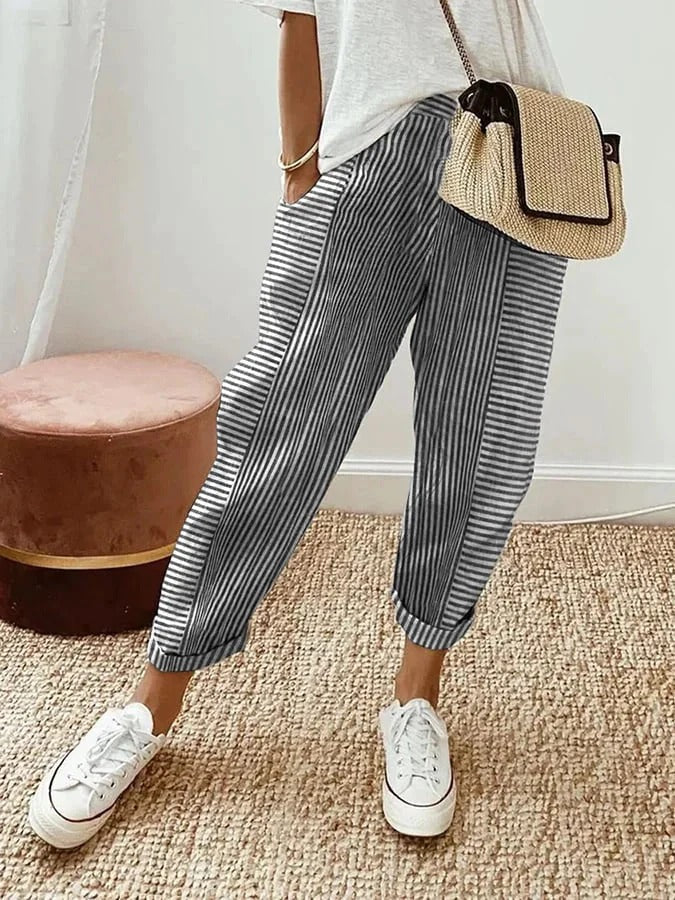 Nyra | Pantalon à rayures