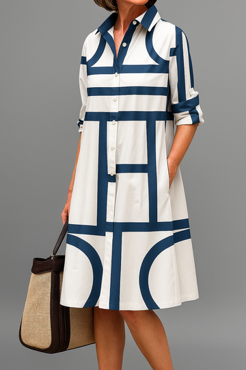 Siena | Robe midi élégante et raffinée