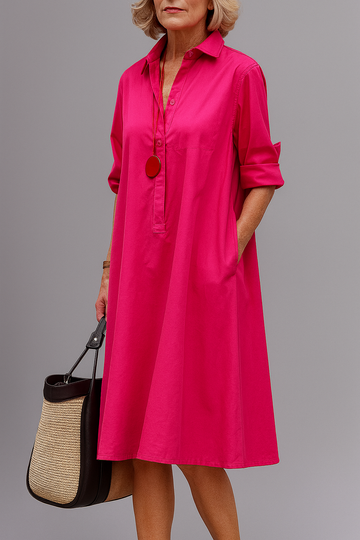 Chloe | Robe midi élégante et raffinée