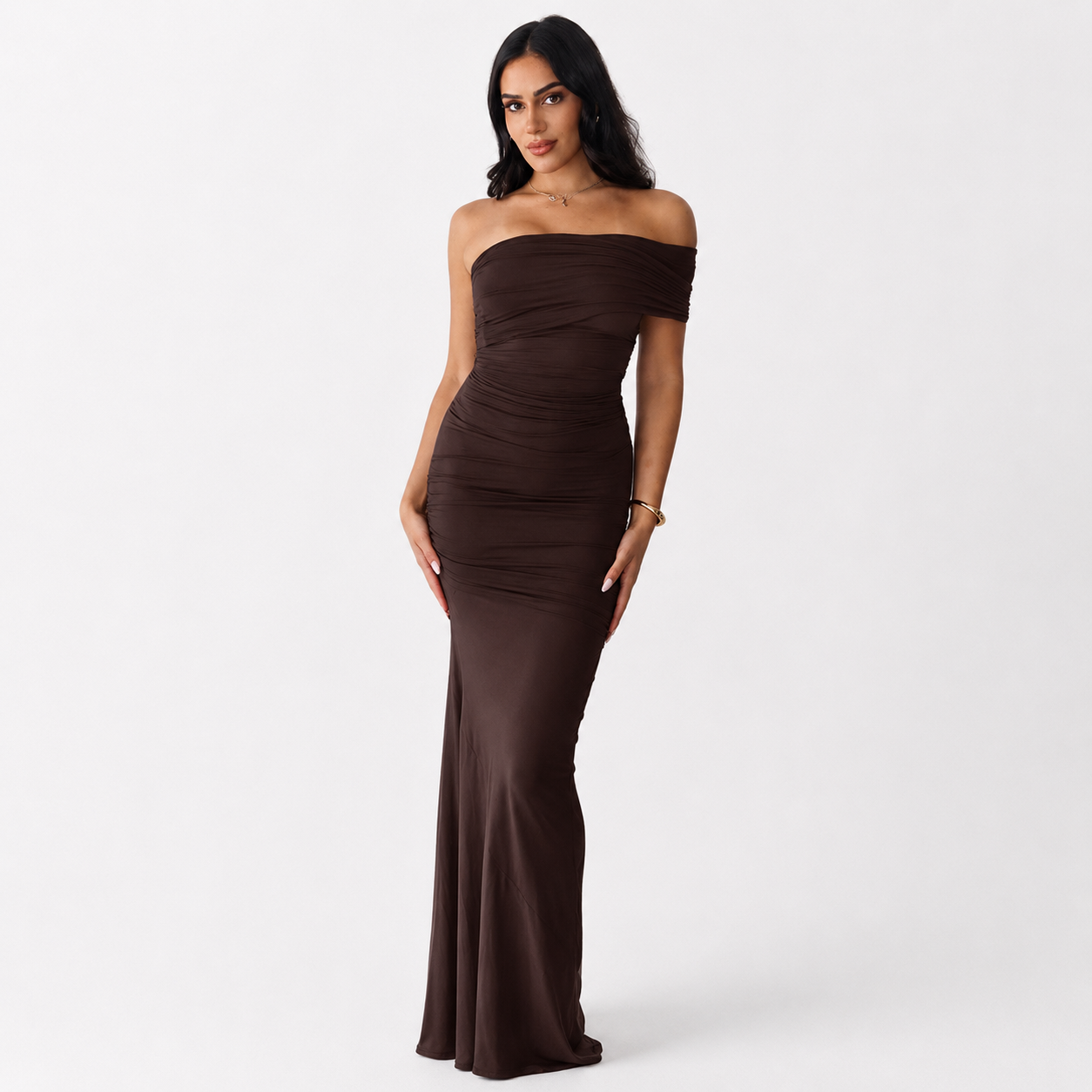 Vestido Terracota
