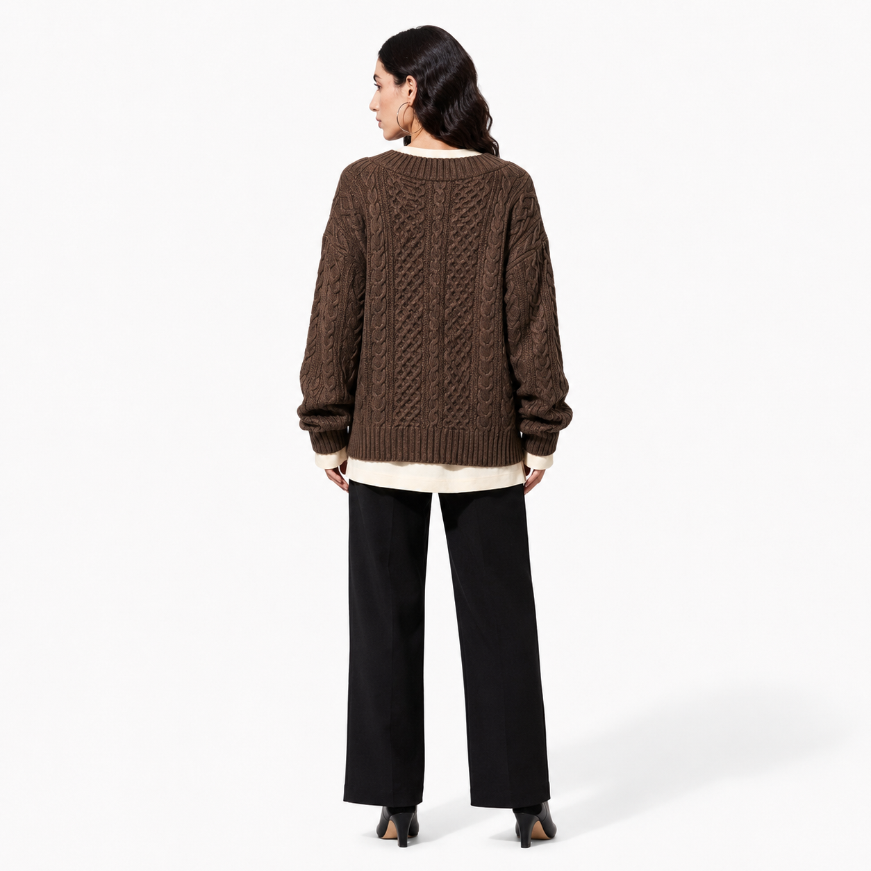 Suéter Trenzado Oversize