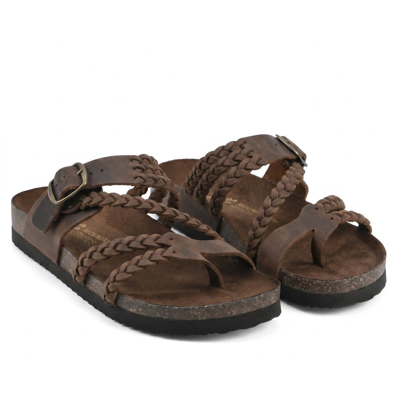 SANDALIAS MARGARITA CON TIRAS TRENZADAS