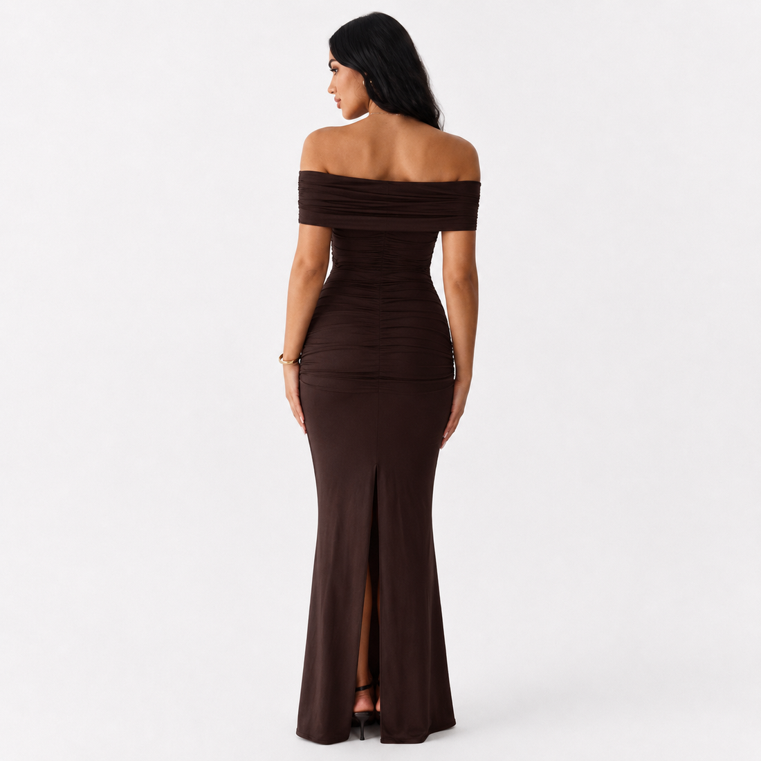 Vestido Terracota