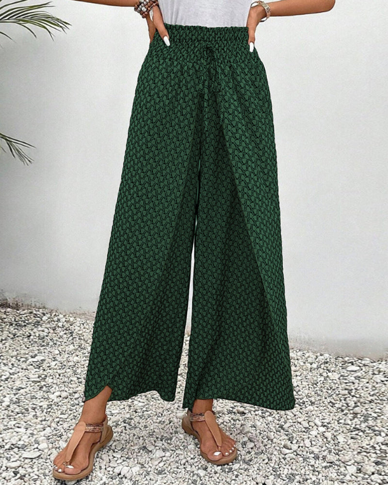 LUNARA - Pantalons  à Jambes Larges Pour Femmes