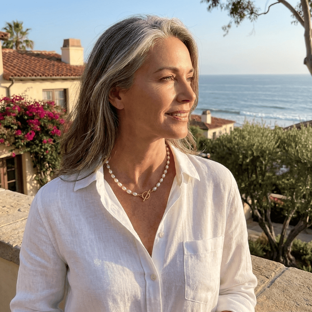Lueur™ | Collier Perlé Plaqué Or
