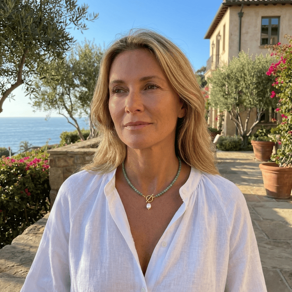 Nature™ | Collier en Pierres Naturelles Plaqué Or