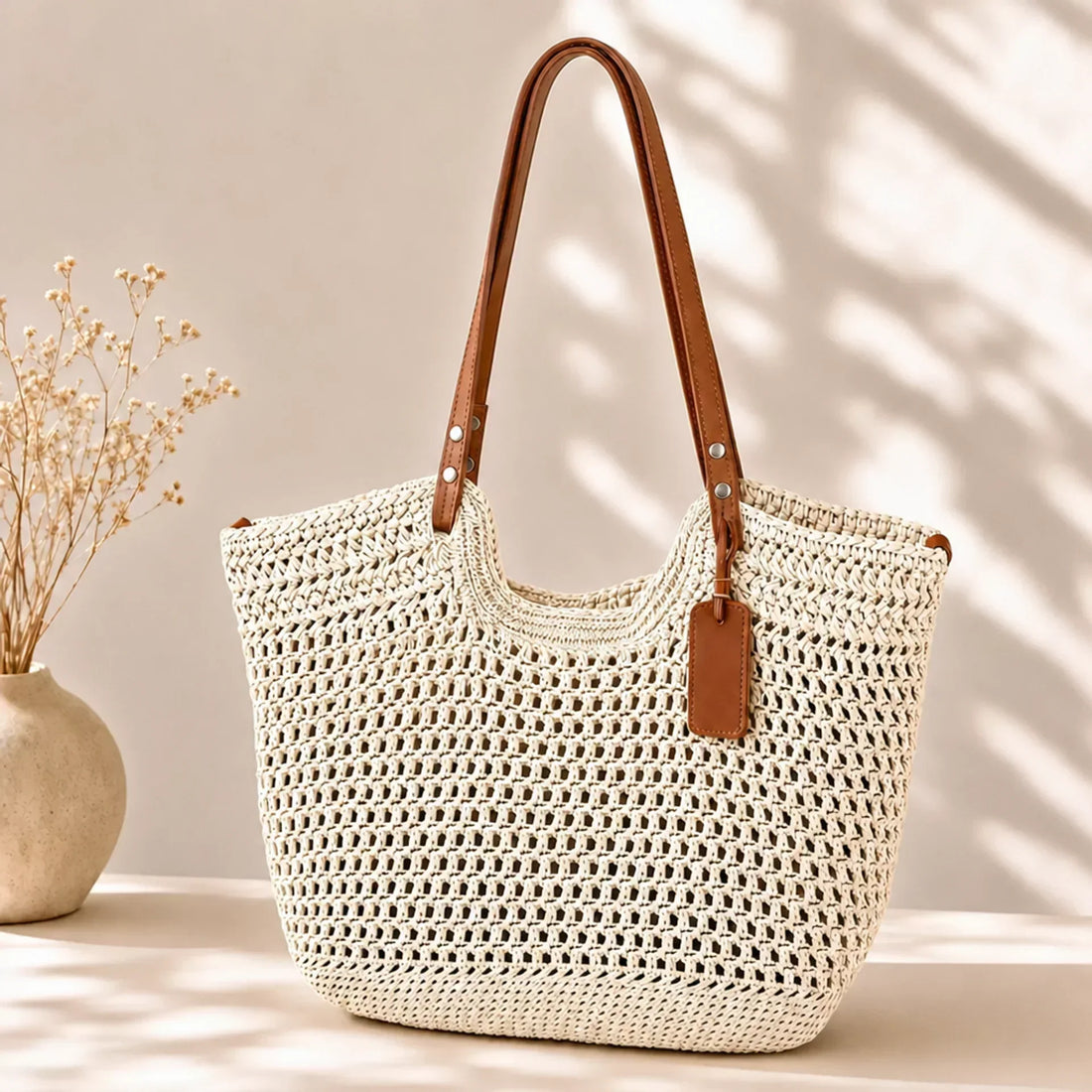 BOLSO SHOPPER TRENZADO | MUJER