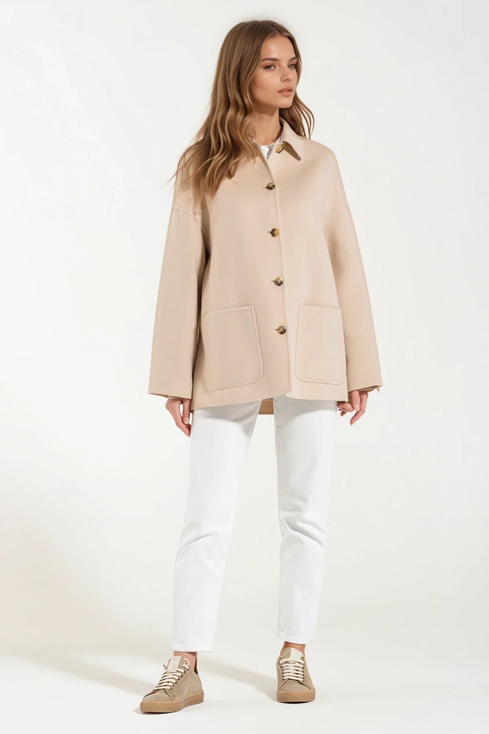 Chaqueta Beige Montaigne