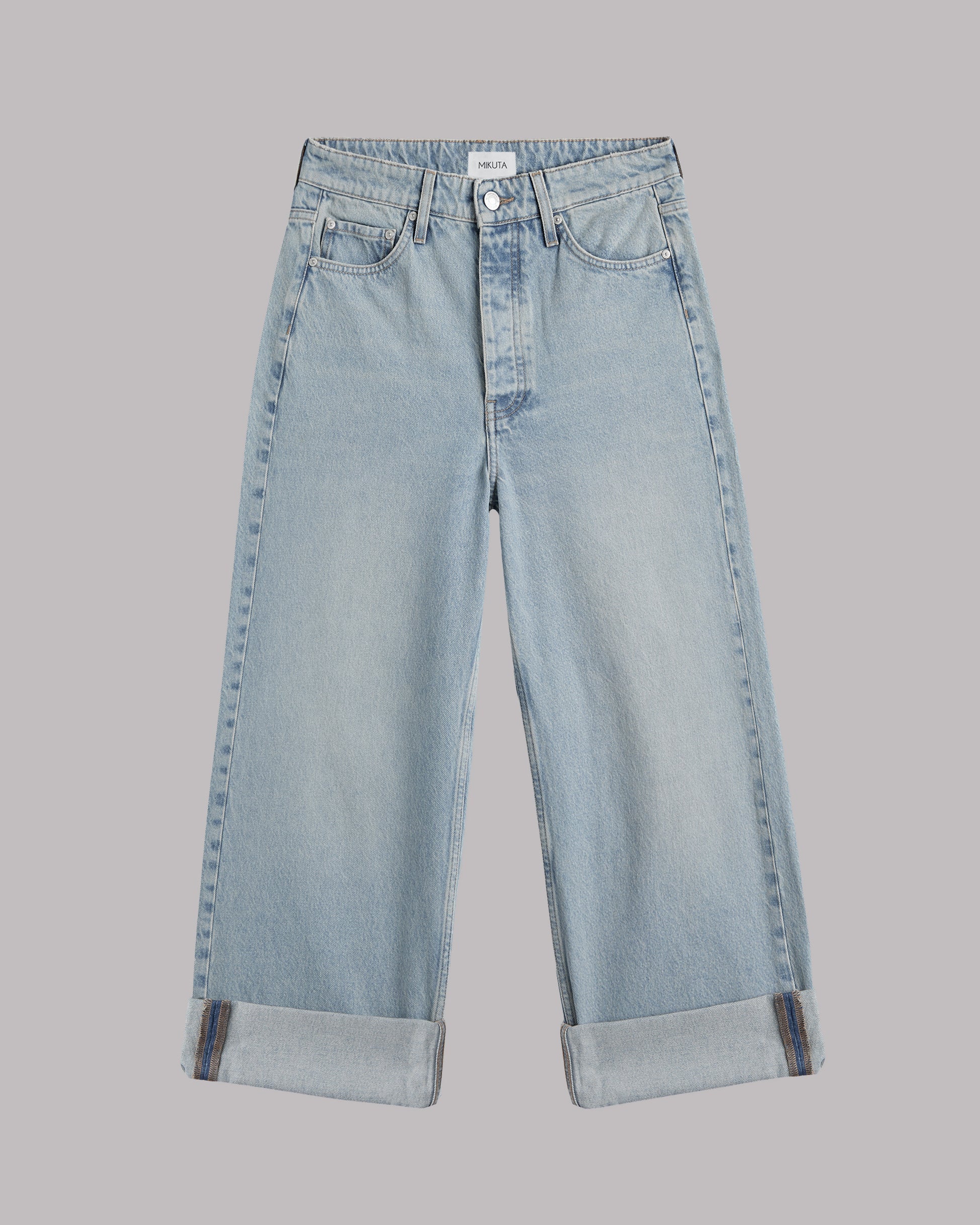 Pantalón Vaquero Baggy Azul Claro