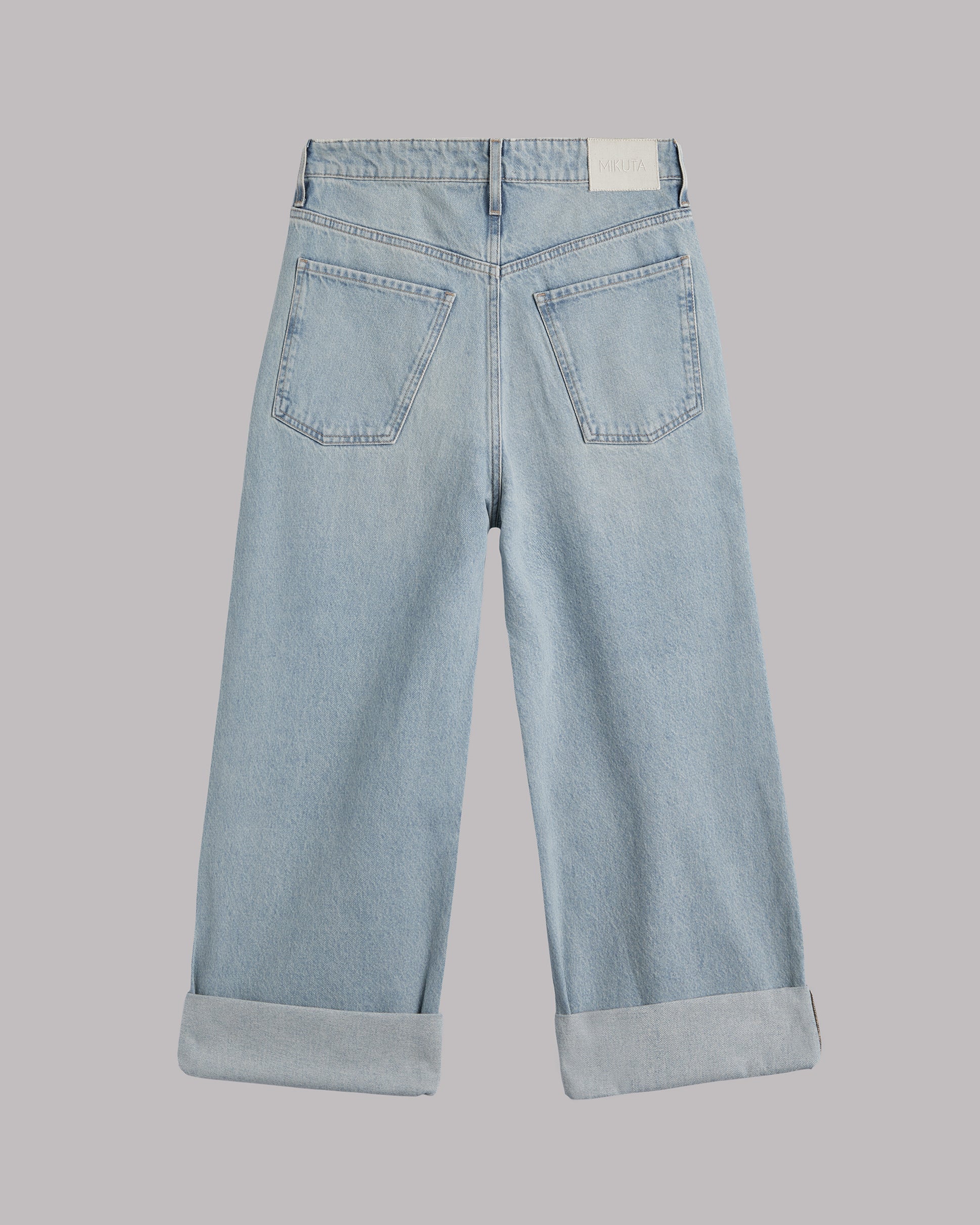 Pantalón Vaquero Baggy Azul Claro