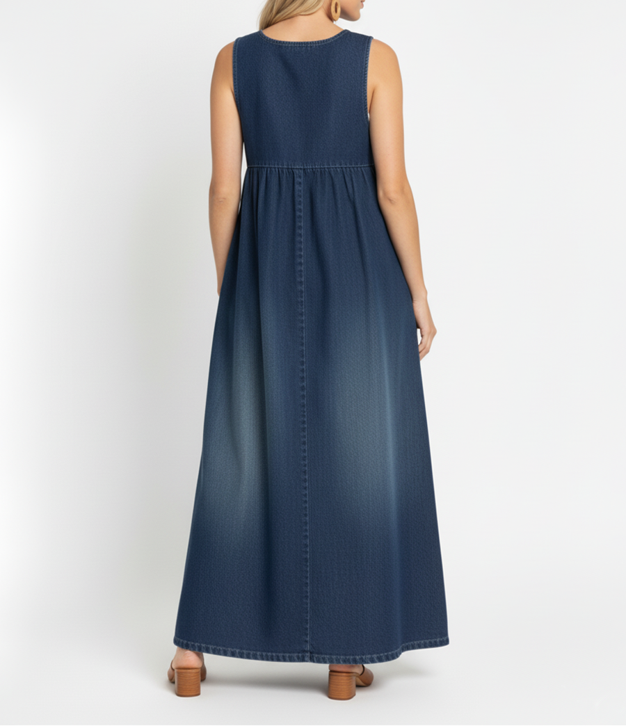 KAREN | MONO LARGO DENIM DE EFECTO VINTAGE