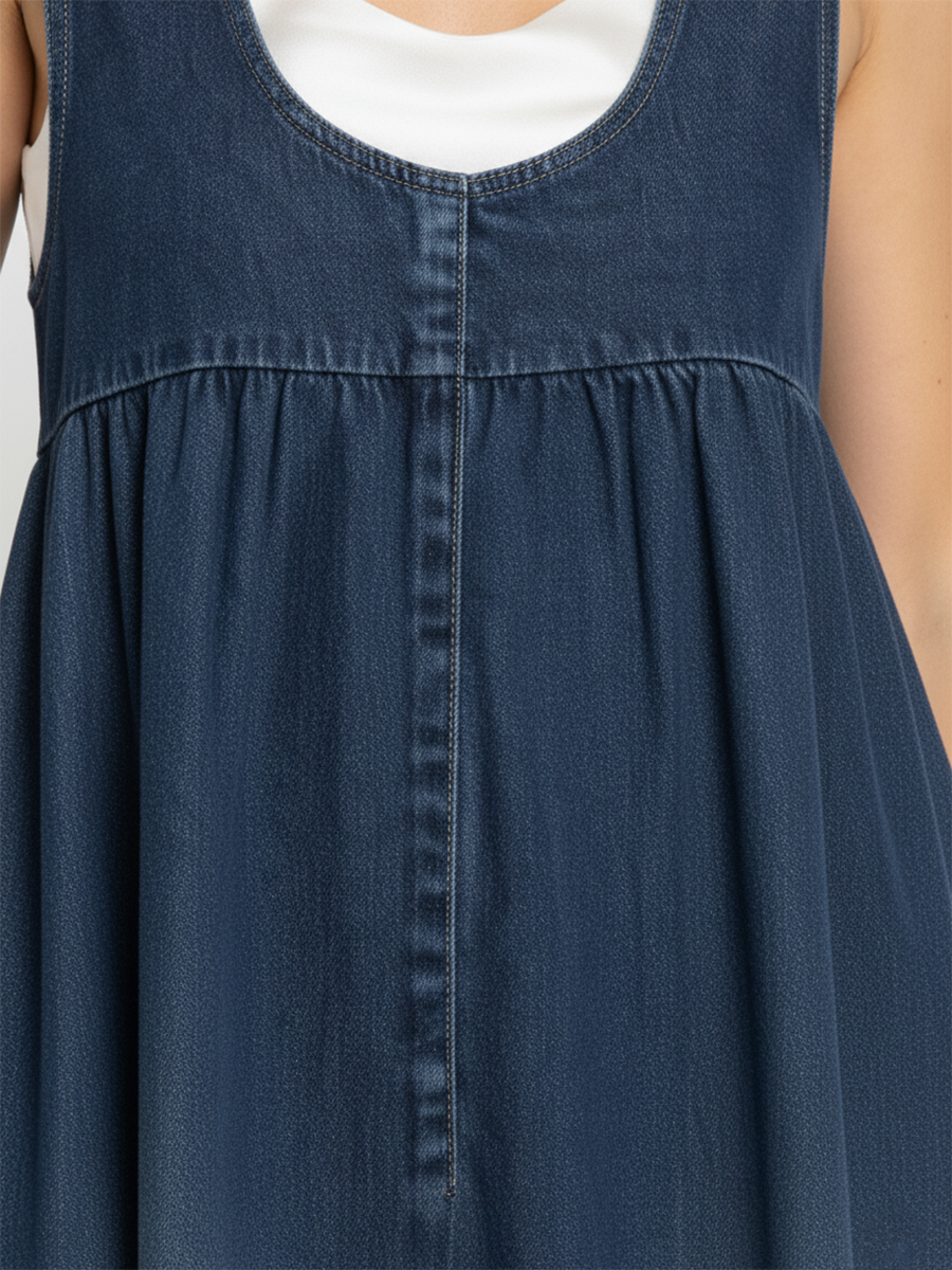 KAREN | MONO LARGO DENIM DE EFECTO VINTAGE