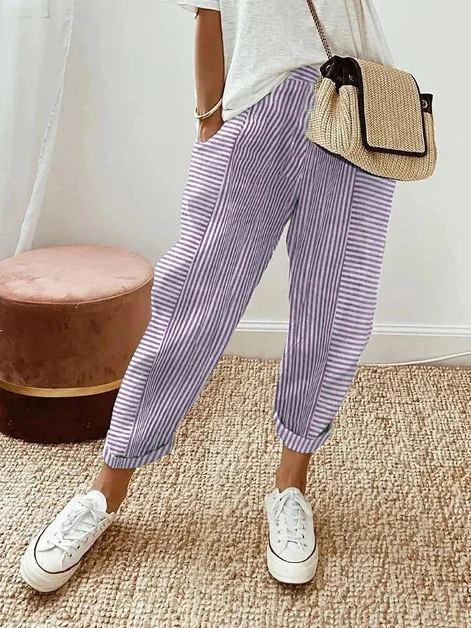 Nyra | Pantalon à rayures