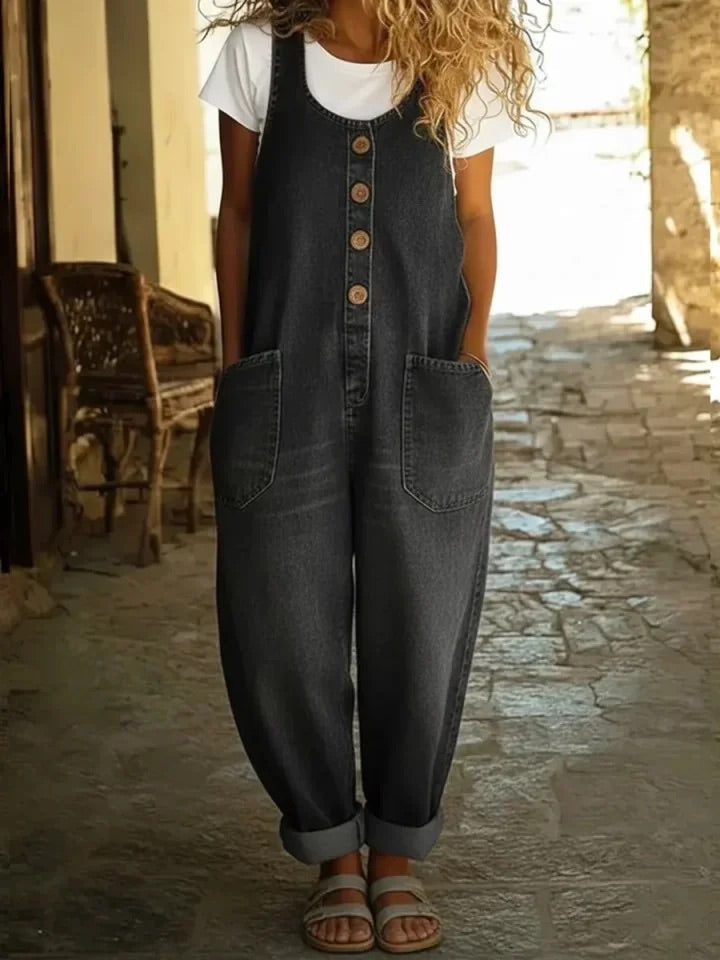 RUTH | MONO DENIM DE ALGODÓN EFECTO VINTAGE