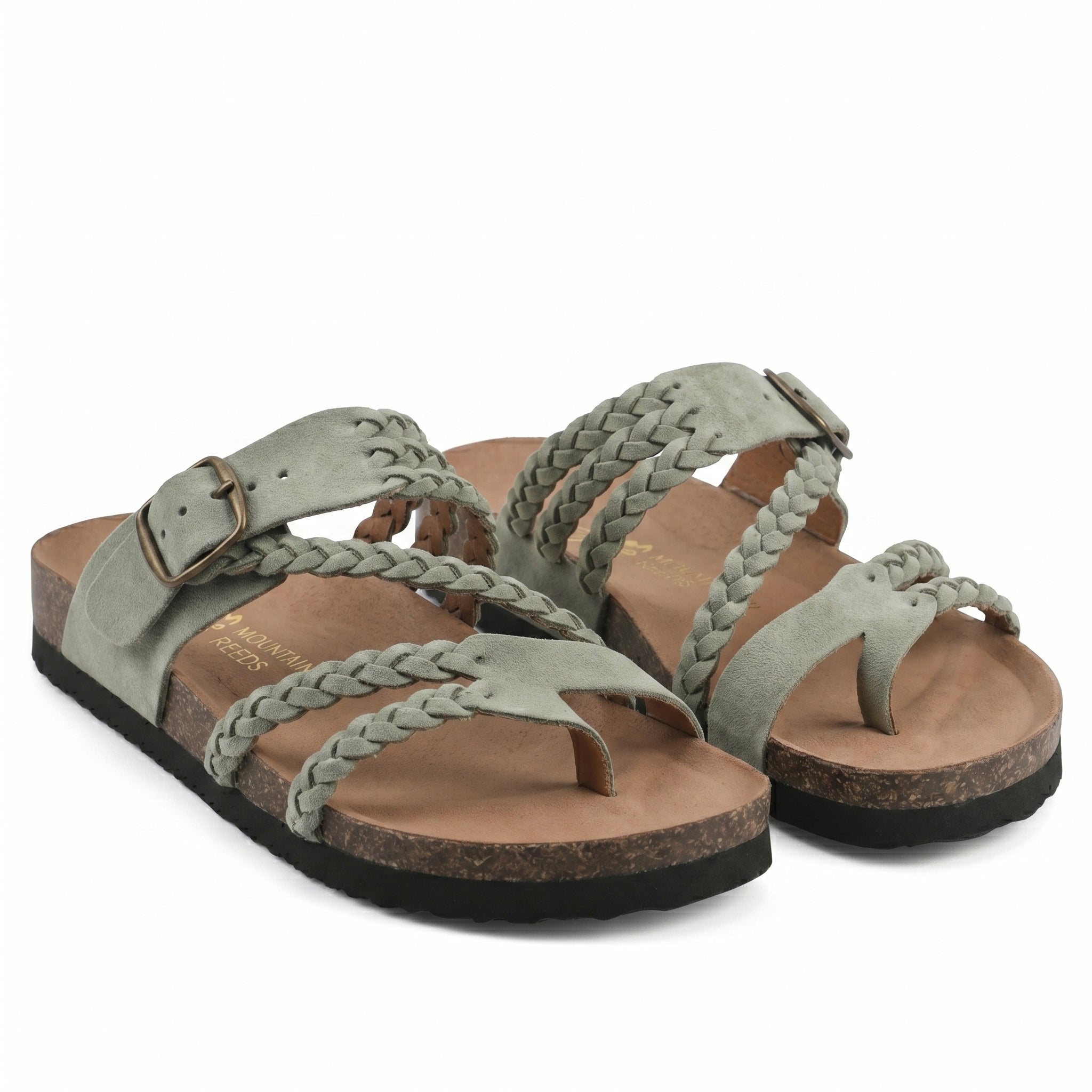 SANDALIAS MARGARITA CON TIRAS TRENZADAS