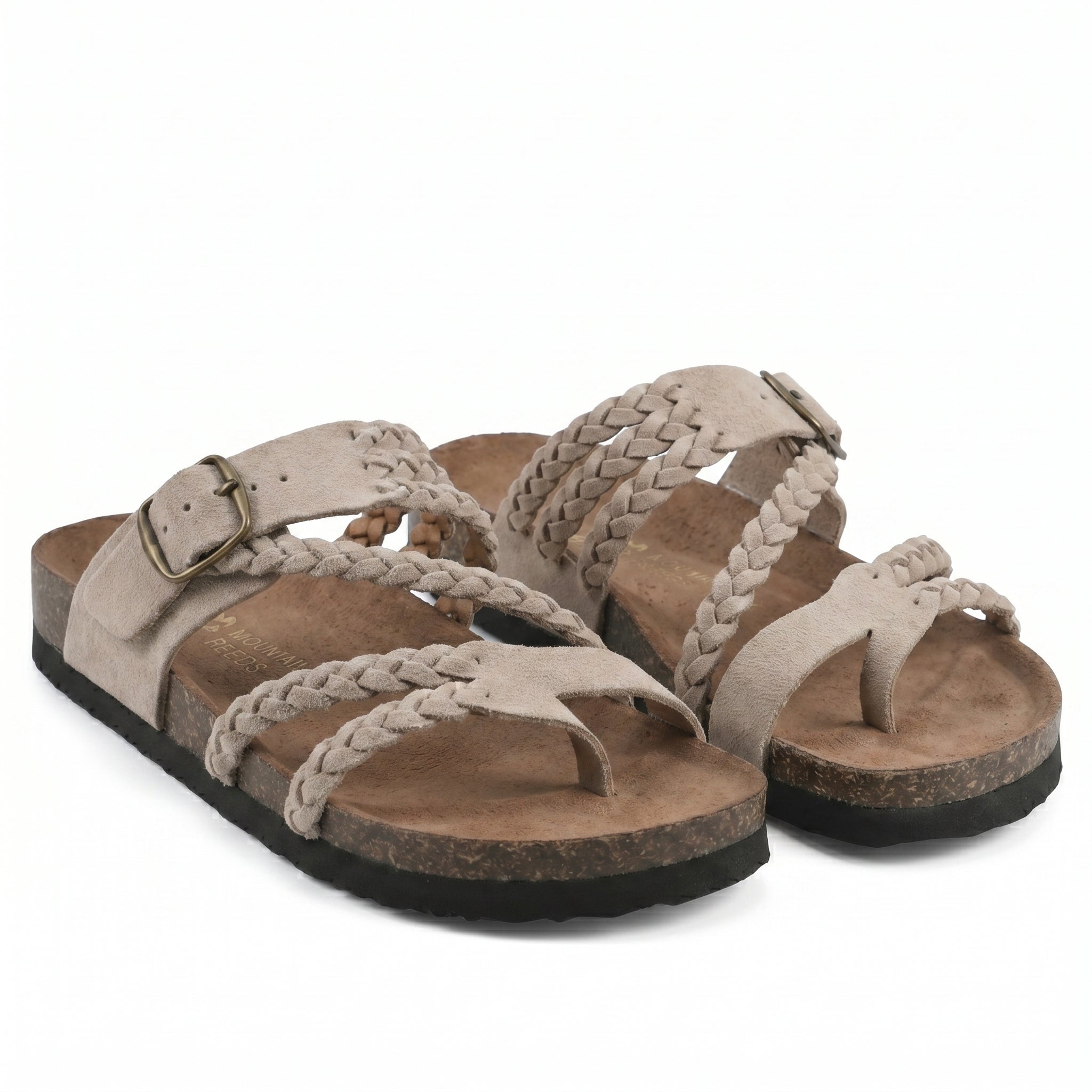 SANDALIAS MARGARITA CON TIRAS TRENZADAS