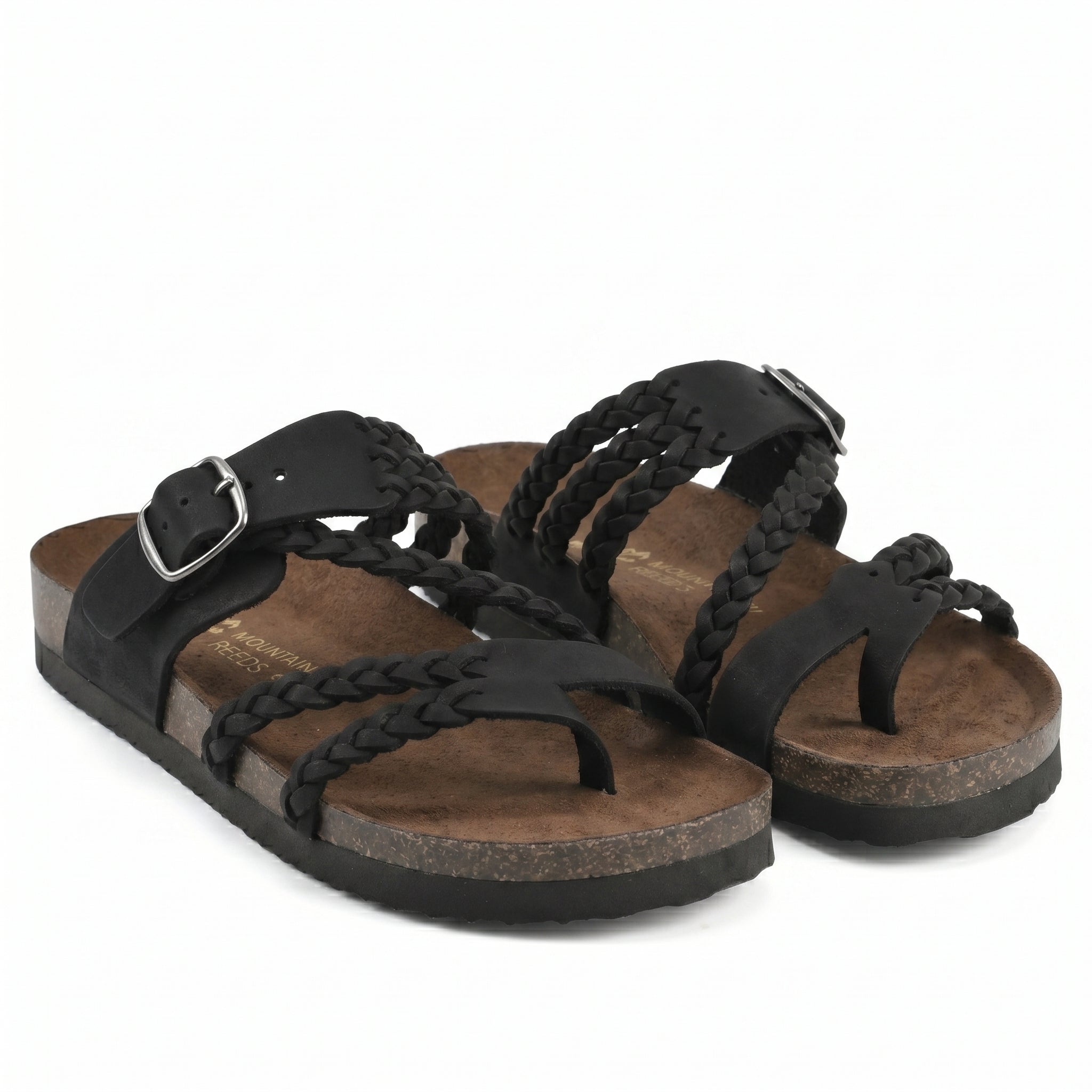 SANDALIAS MARGARITA CON TIRAS TRENZADAS